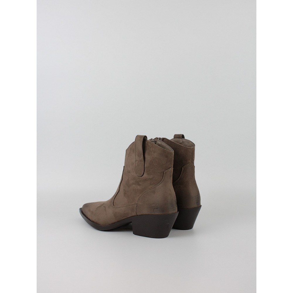 Womens Heel Boot ΕΧΕ V370V47131P2 TAUPE