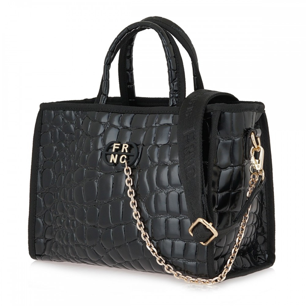 Women's Bag FRNC 5902 BLK Black Women's Bag FRNC 5902 BLK Black