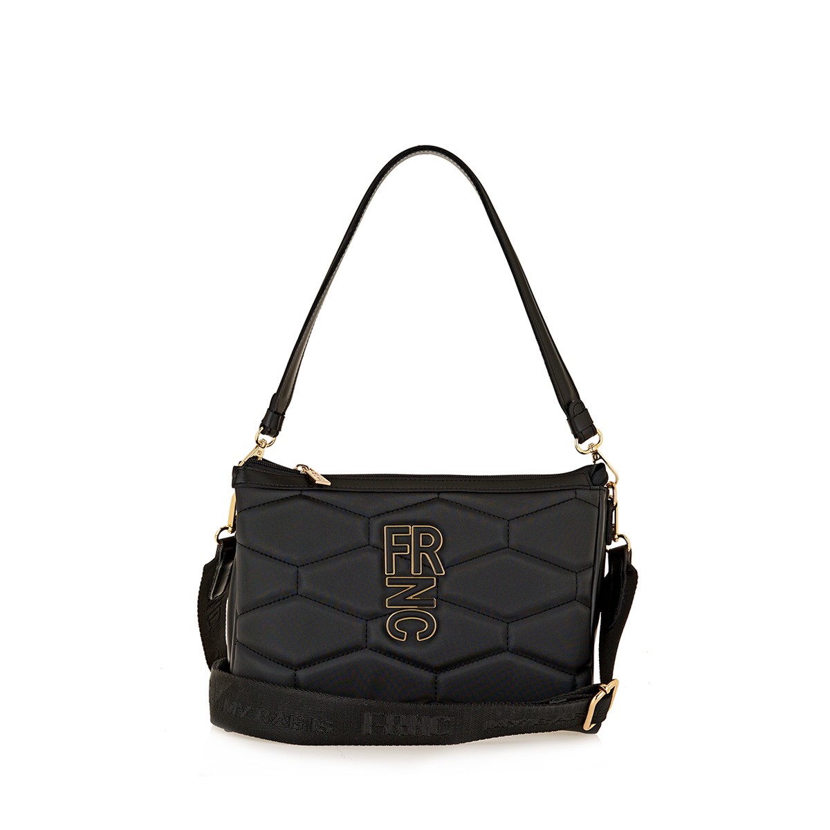 Γυναικεία Τσάντα FRNC 4941W BLK Μαύρη Γυναικεία Τσάντα FRNC 4941W BLK Μαύρη