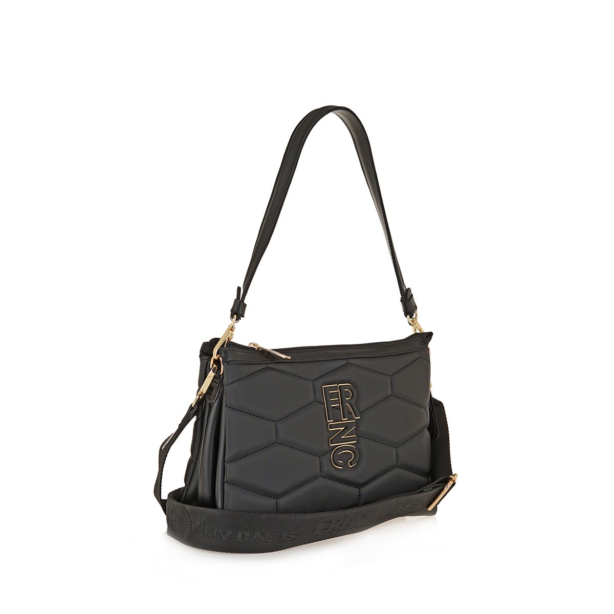 Γυναικεία Τσάντα FRNC 4941W BLK Μαύρη Γυναικεία Τσάντα FRNC 4941W BLK Μαύρη