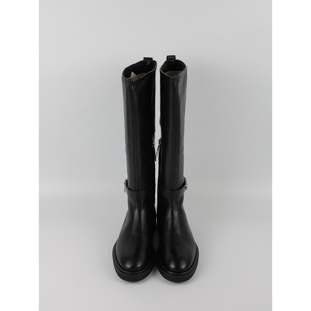Γυναικεία Μπότα Calvin KLein Knee Boot W/ Metal Logo HW0HW02665-BEH Μαύρο Γυναικεία Μπότα Calvin KLein Knee Boot W/ Metal Logo HW0HW02665-BEH Μαύρο