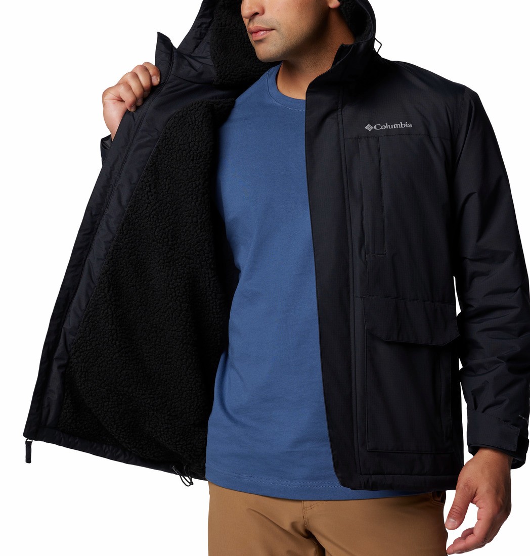 Ανδρικό Μπουφάν Columbia Landroamer™ Sherpa Lined Jacket 2089181-010 Μαύρο Ανδρικό Μπουφάν Columbia Landroamer™ Sherpa Lined Jacket 2089181-010 Μαύρο