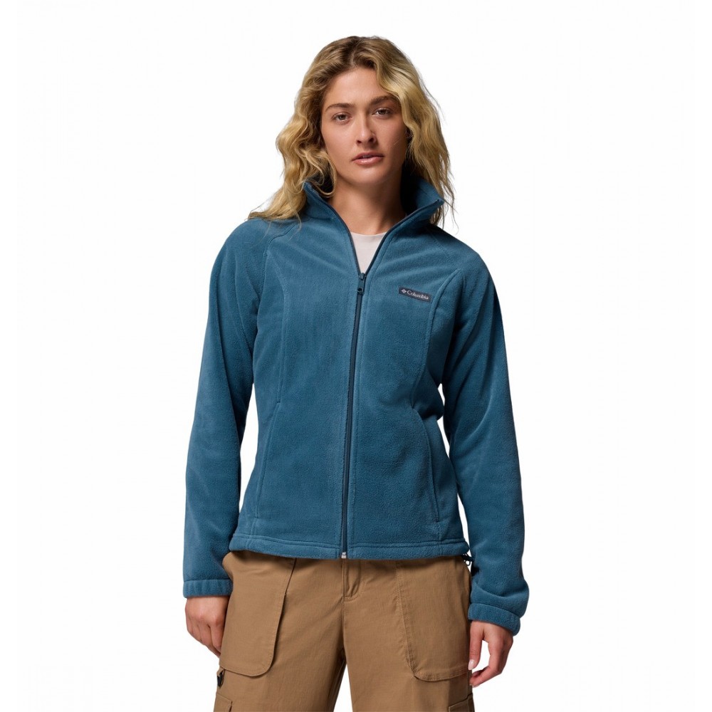 Γυναικεία Ζακέτα Columbia Benton Springs™ Full Zip Fleece WL6439-428 Πετρόλ