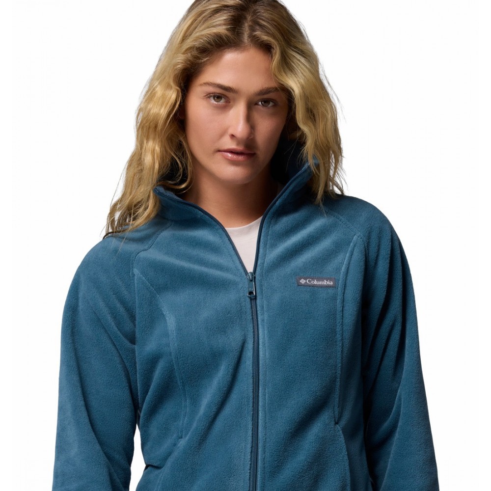 Γυναικεία Ζακέτα Columbia Benton Springs™ Full Zip Fleece WL6439-428 Πετρόλ
