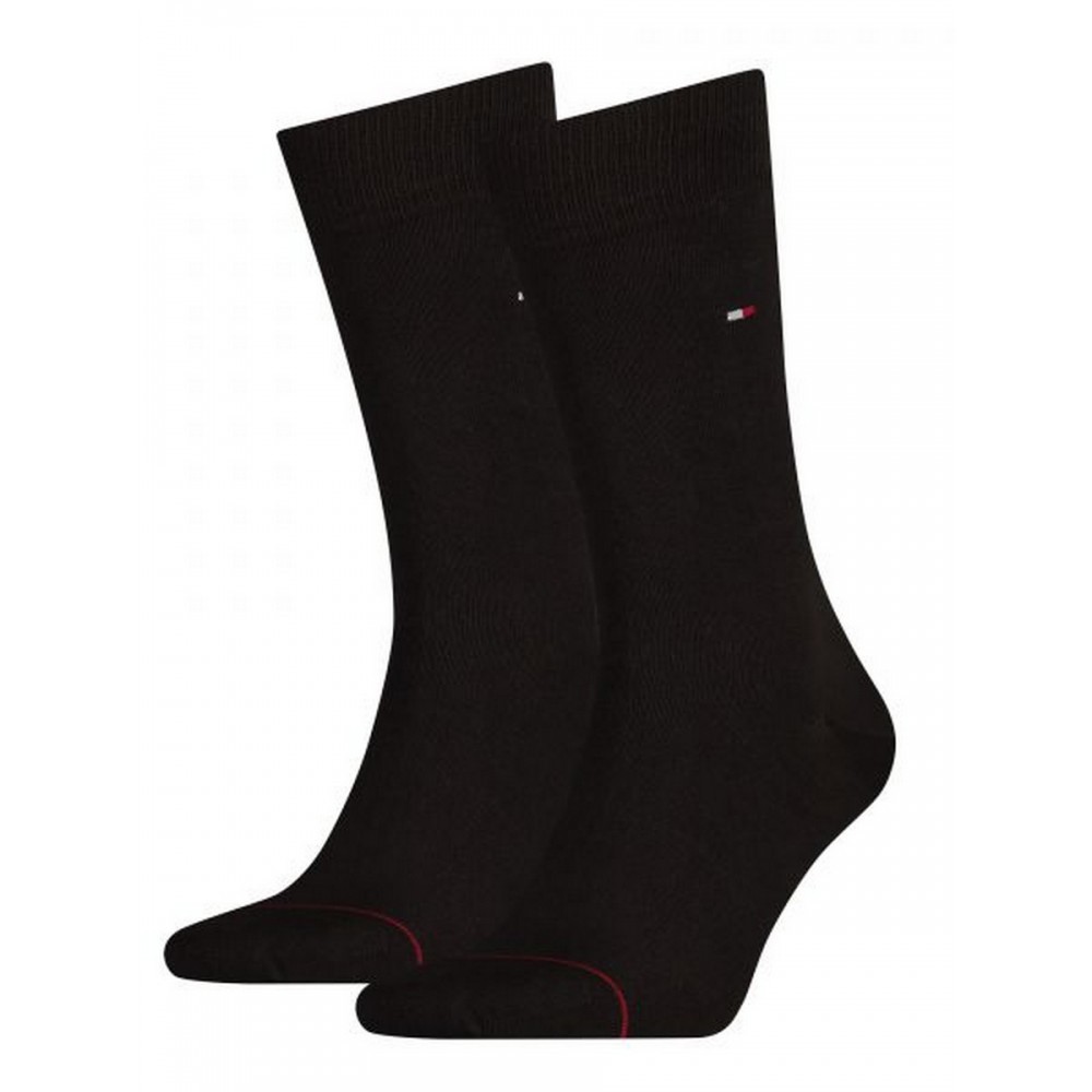 Men's Socks Tommy Hilfiger Th Men Sock Classic 2p 371111-200 Black Men's Socks Tommy Hilfiger Th Men Sock Classic 2p 371111-200 Black