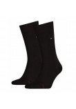 Men's Socks Tommy Hilfiger Th Men Sock Classic 2p 371111-200 Black Men's Socks Tommy Hilfiger Th Men Sock Classic 2p 371111-200 Black