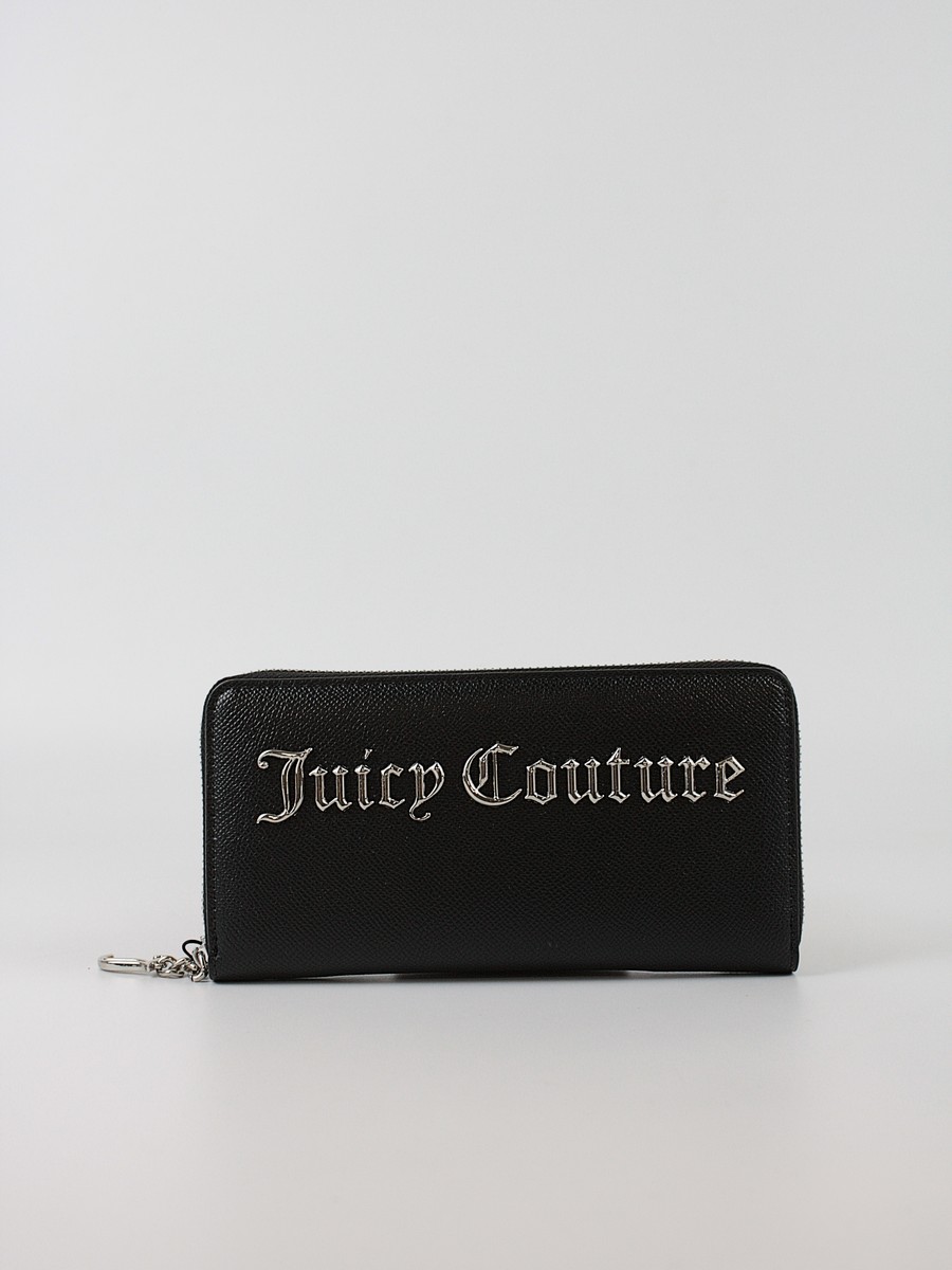 Women Wallet Juicy Couture Jasmine L zip Wallet WIJJM5342WVP000 Black