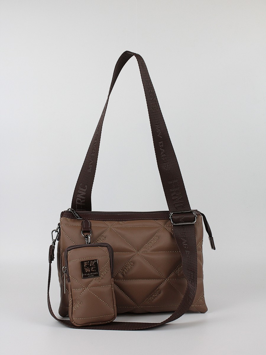 Γυναικεία Τσάντα FRNC 4146W CGR Καφέ