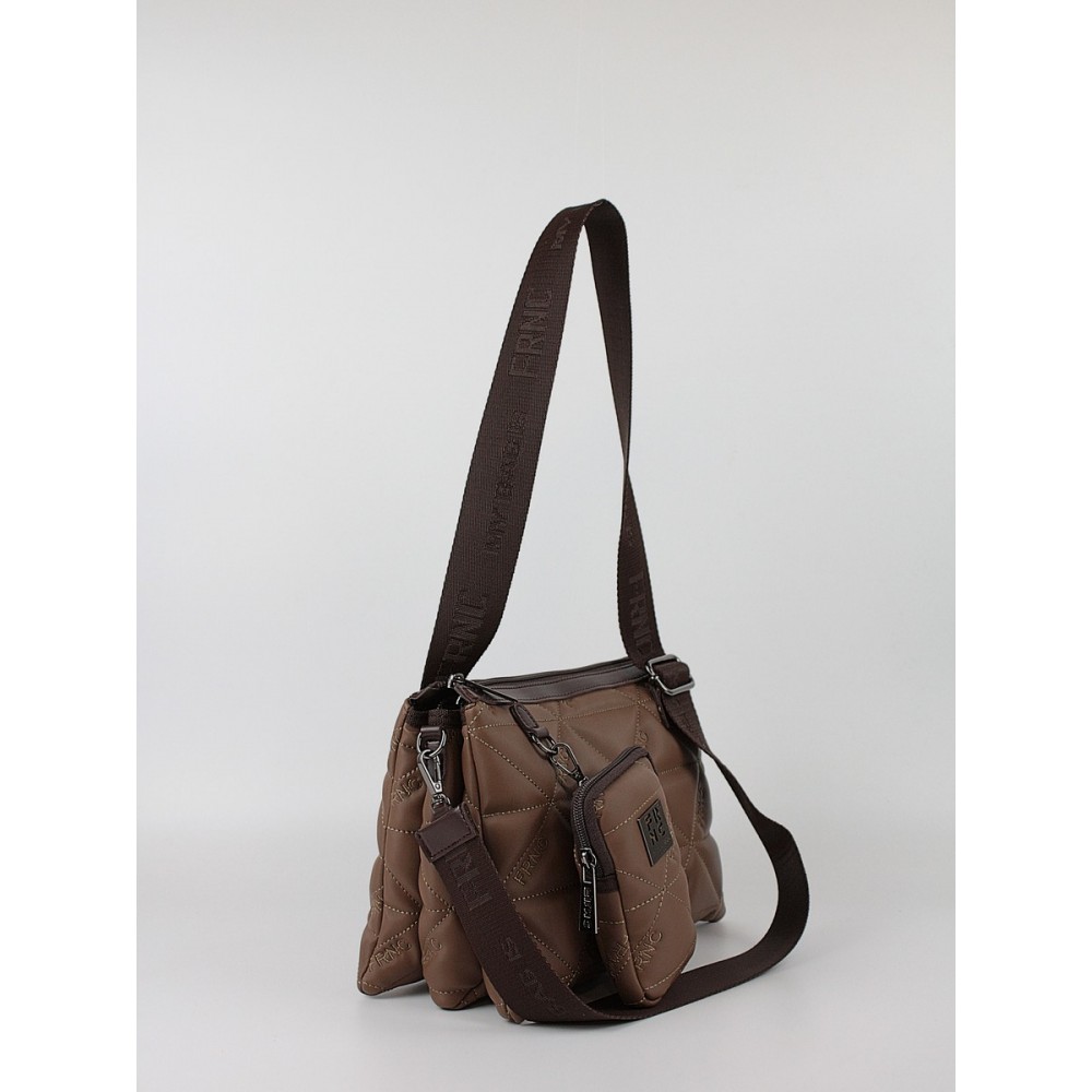 Γυναικεία Τσάντα FRNC 4146W CGR Καφέ