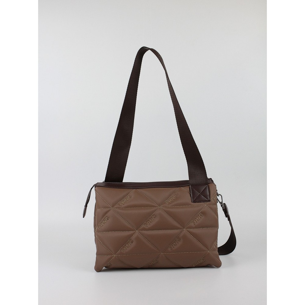 Γυναικεία Τσάντα FRNC 4146W CGR Καφέ