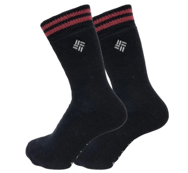 Ανδρικές Κάλτσες Columbia Lifestyle Thermal Crew C1175B-2020 Black