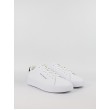 Men Sneaker Tommy Hilfiger Th Court Leather Detail Ess FM0FM05367-0LD White
