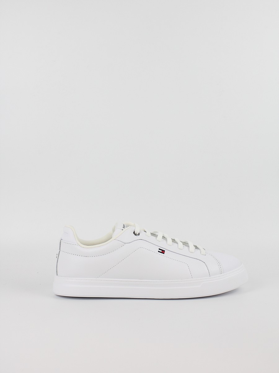 Men Sneaker Tommy Hilfiger Icon Court Light Ess FM0FM05678-YBS White