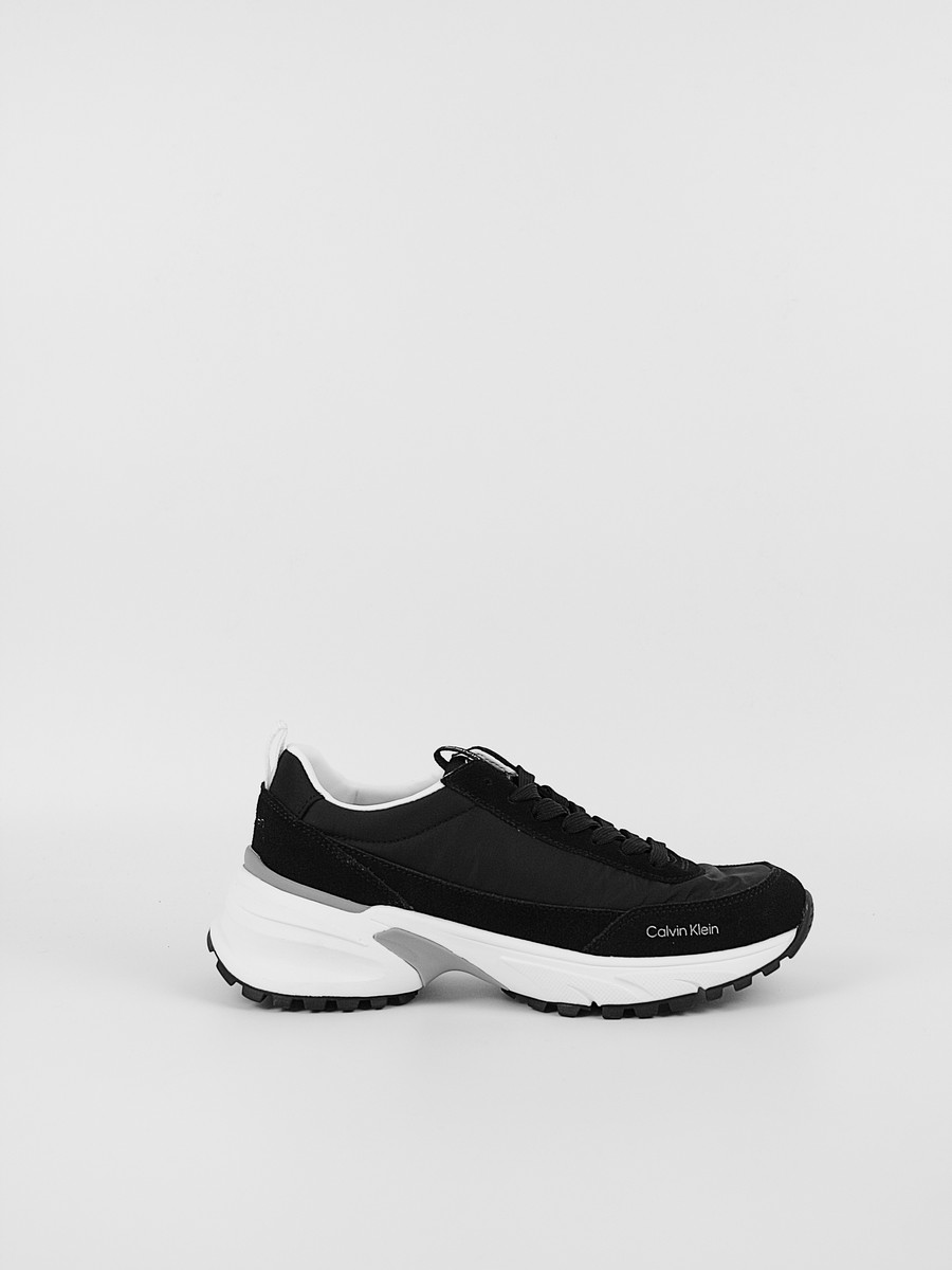 Women Sneaker Calvin KLein Hike Runner Mg Nylon Mix YW0YW02075-0GM Black