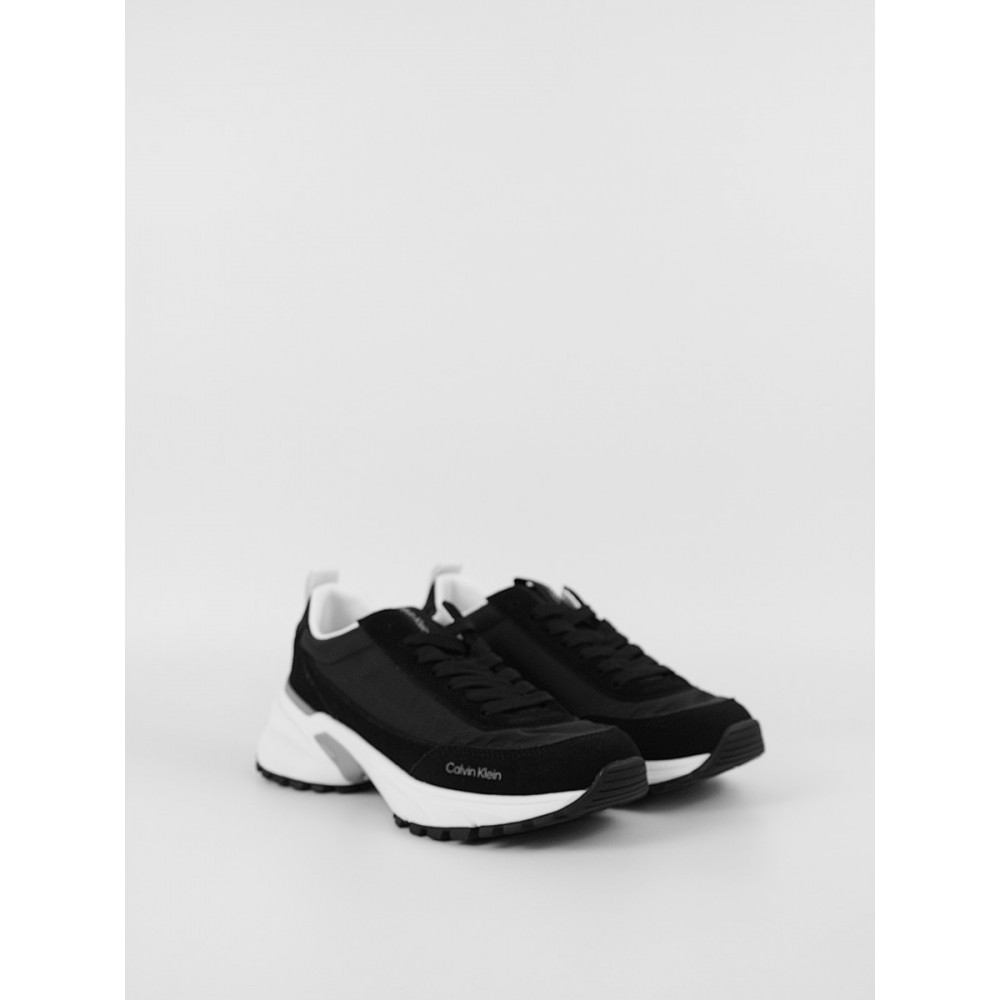 Women Sneaker Calvin KLein Hike Runner Mg Nylon Mix YW0YW02075-0GM Black