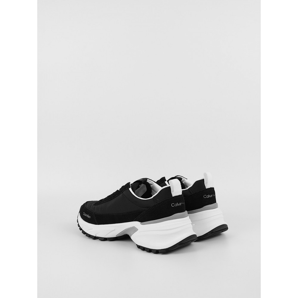 Women Sneaker Calvin KLein Hike Runner Mg Nylon Mix YW0YW02075-0GM Black