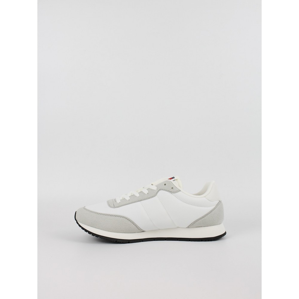 Men Sneaker Tommy Hilfiger Tjm Classic Runner EM0EM01709-YBL White