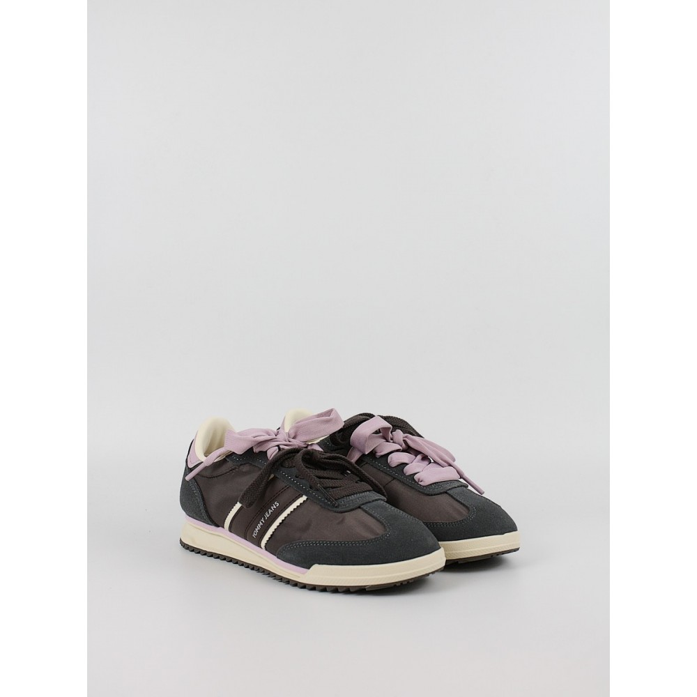 Women Sneaker Tommy Hilfiger Tjw Low Pofile Runner EN0EN02927-GW1 Brown