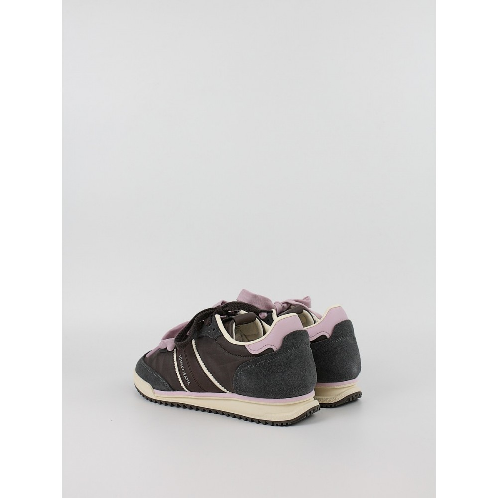 Women Sneaker Tommy Hilfiger Tjw Low Pofile Runner EN0EN02927-GW1 Brown