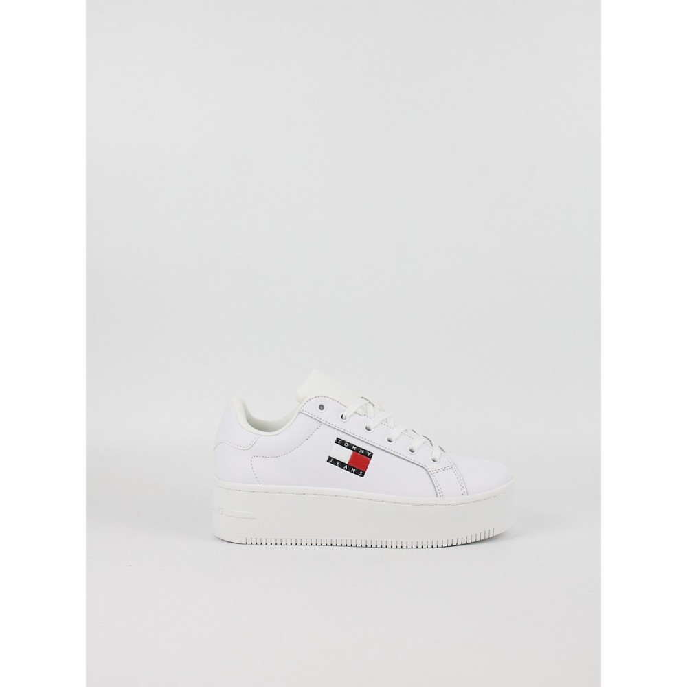 Women Sneaker Tommy Hilfiger Tjw Flatform Sneaker EN0EN02932-YBS White