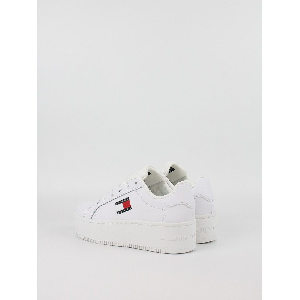 Women Sneaker Tommy Hilfiger Tjw Flatform Sneaker EN0EN02932-YBS White