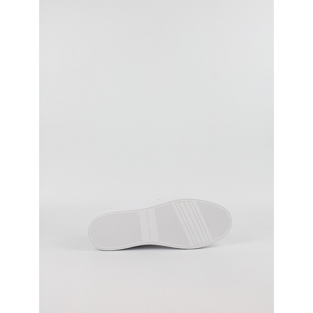 Women Sneaker Tommy Hilfiger Flag Court Sneaker FW0FW09074-YBS White