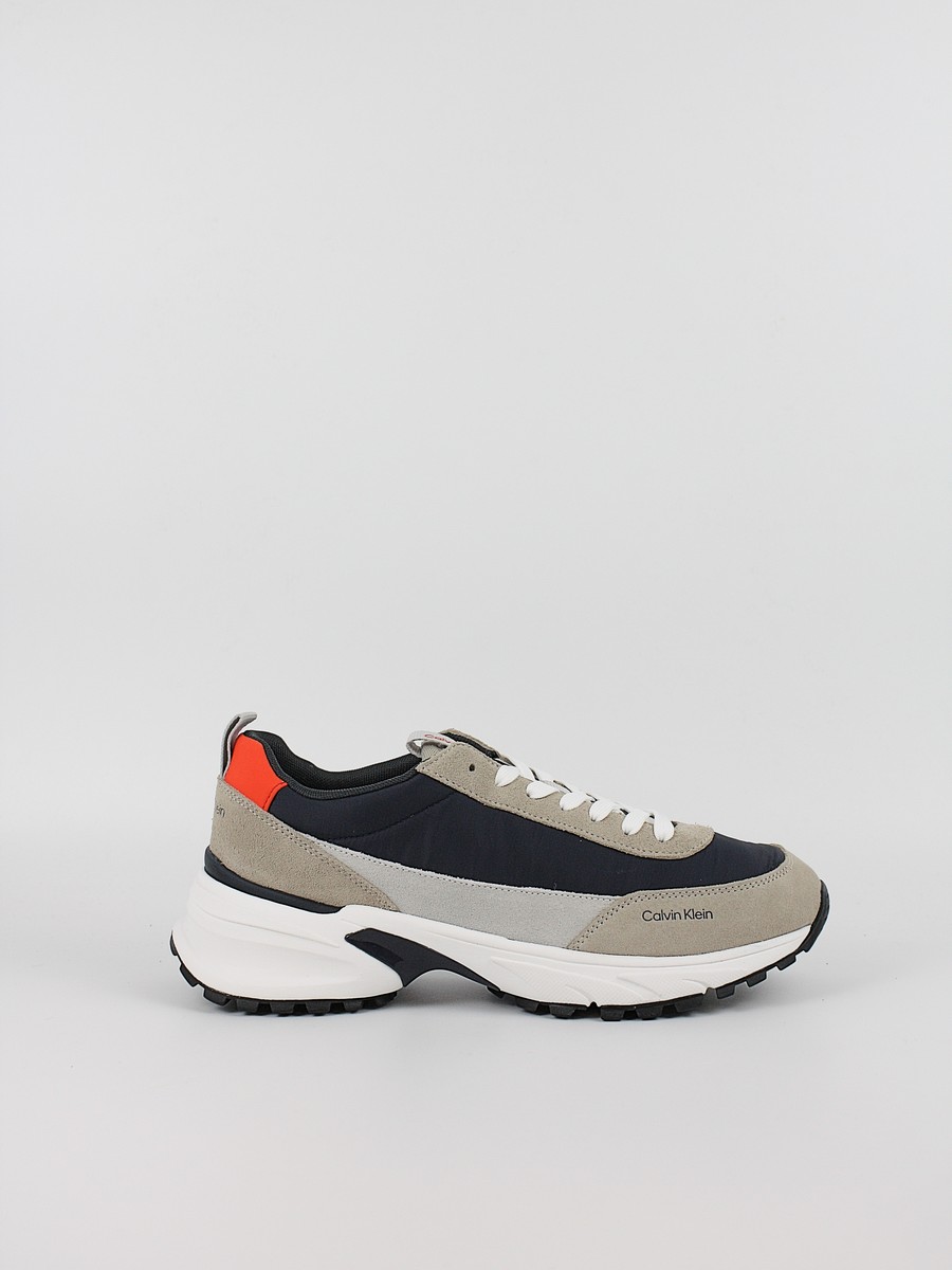 Men Sneaker Calvin KLein Hike Runner Casual Ny-Su YM0YM01459-0I0 Blue