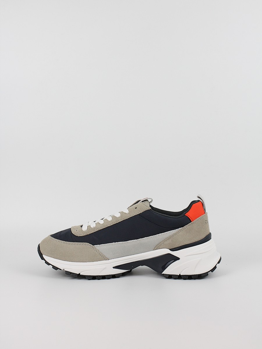 Men Sneaker Calvin KLein Hike Runner Casual Ny-Su YM0YM01459-0I0 Blue
