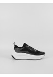 Women Sneaker Calvin KLein Chunky Runner Laceup Mix Aop YW0YW02077-0GM Black