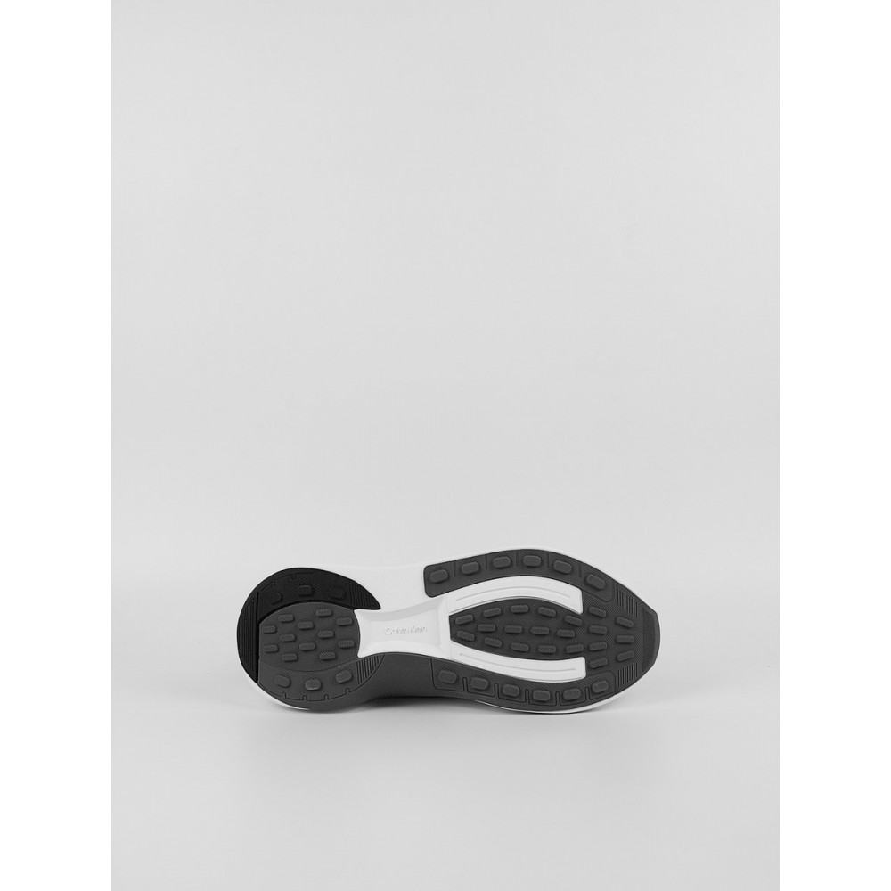 Women Sneaker Calvin KLein Chunky Runner Laceup Mix Aop YW0YW02077-0GM Black