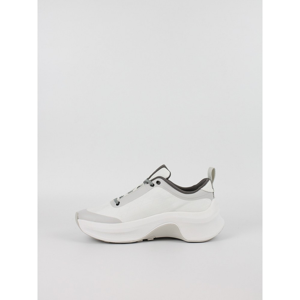 Women Sneaker Calvin KLein Chunky Runner Laceup Mix Aop YW0YW02077-0K6 White