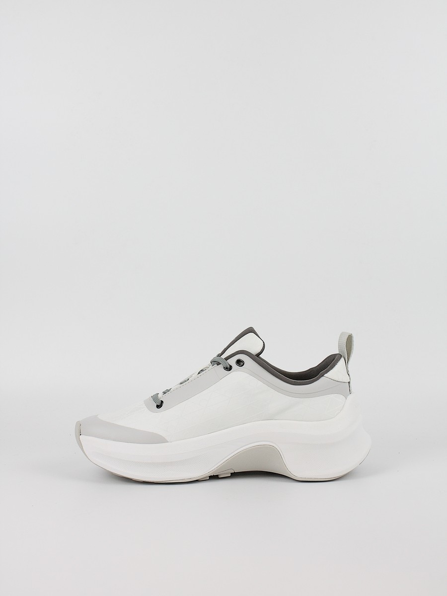 Women Sneaker Calvin KLein Chunky Runner Laceup Mix Aop YW0YW02077-0K6 White