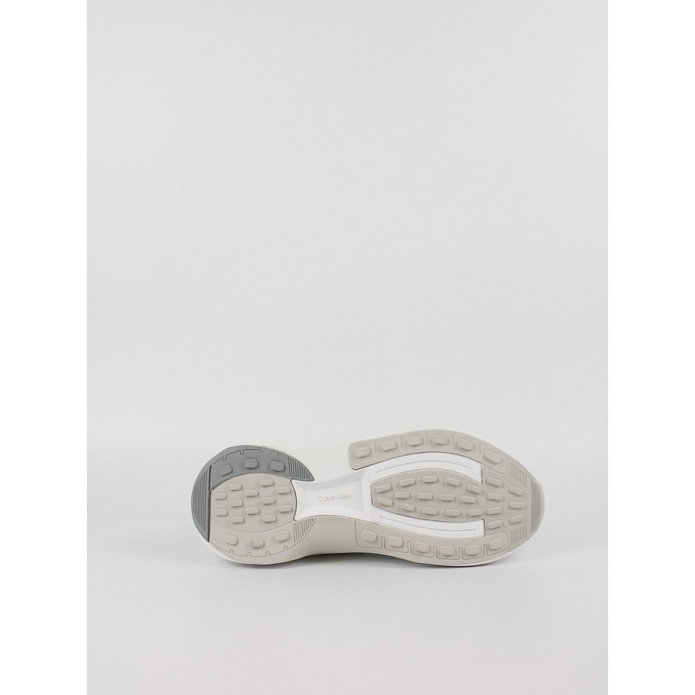 Women Sneaker Calvin KLein Chunky Runner Laceup Mix Aop YW0YW02077-0K6 White