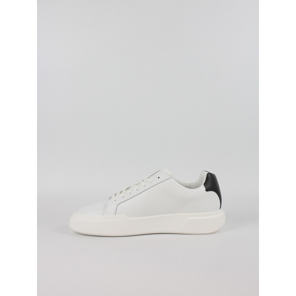 Men Sneaker Calvin KLein Chunky Cupsole Laceup Lth YM0YM01344-01W White