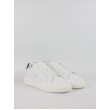 Men Sneaker Calvin KLein Chunky Cupsole Laceup Lth YM0YM01344-01W White