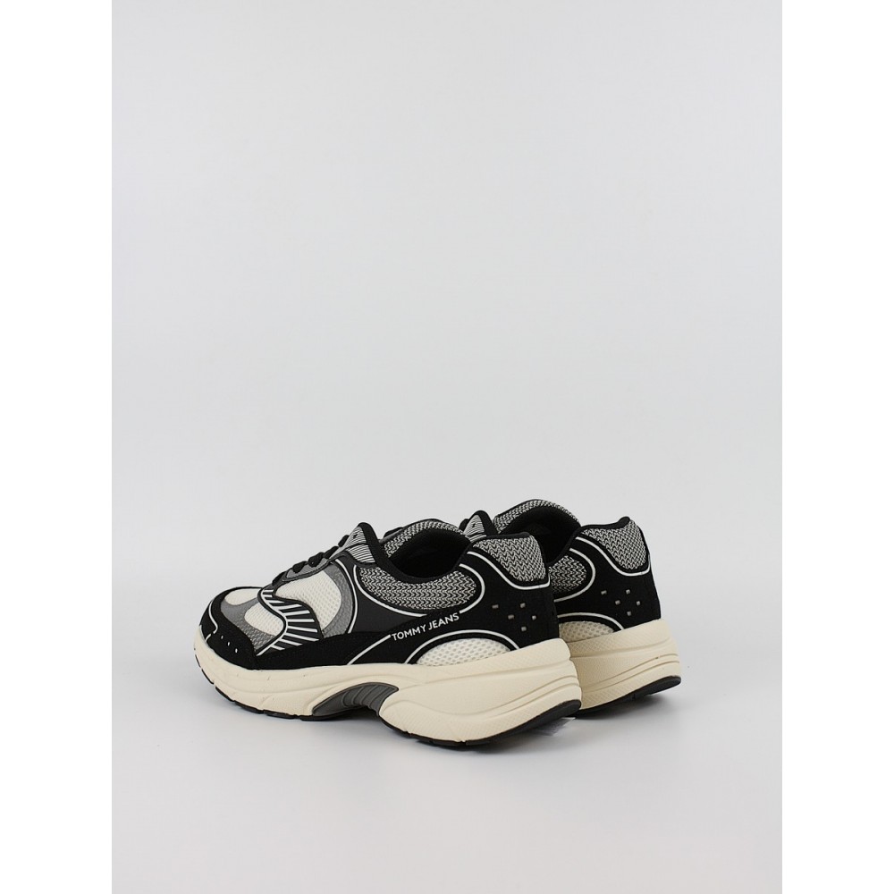 Ανδρικά Sneaker Tommy Hilfiger Archive '25 EM0EM01665-0GN Μαύρο/Λευκό