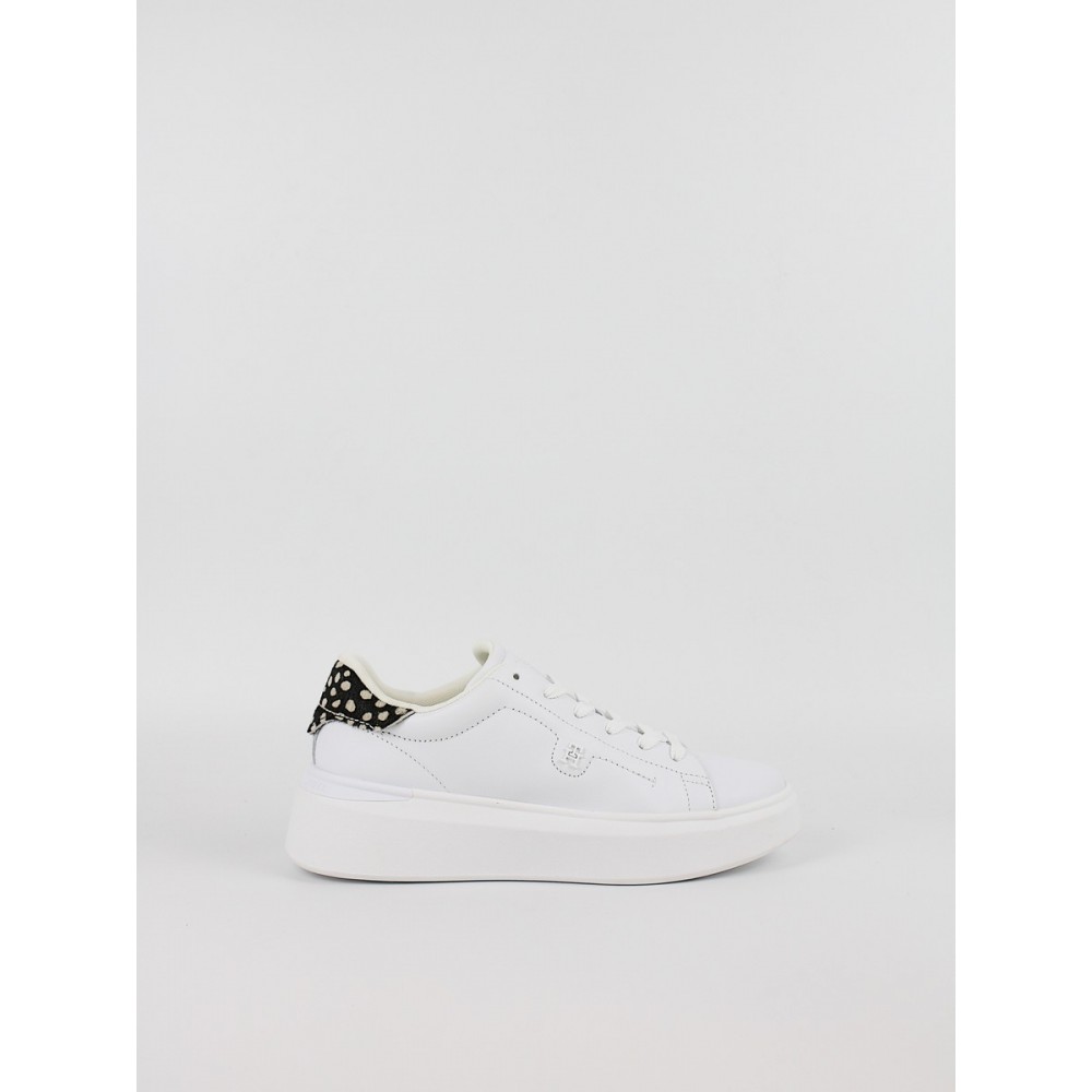 Γυναικεία Sneaker Tommy Hilfiger Animal Print Platform Sneaker FW0FW09023-02R Ασπρο