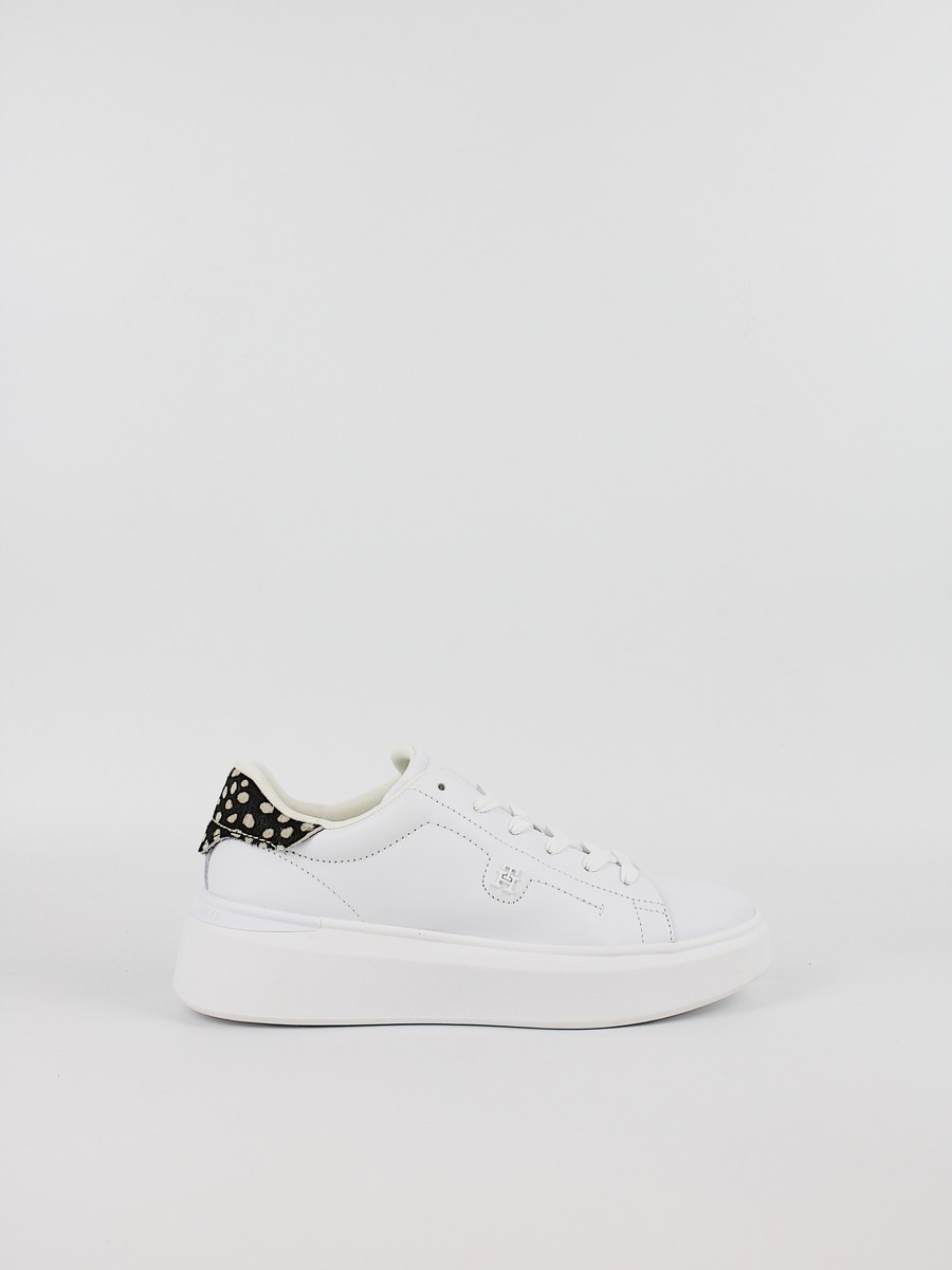 Γυναικεία Sneaker Tommy Hilfiger Animal Print Platform Sneaker FW0FW09023-02R Ασπρο
