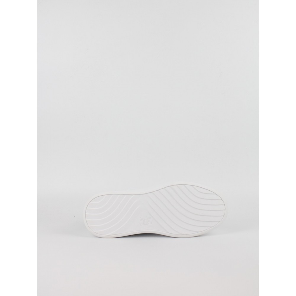 Γυναικεία Sneaker Tommy Hilfiger Animal Print Platform Sneaker FW0FW09023-02R Ασπρο