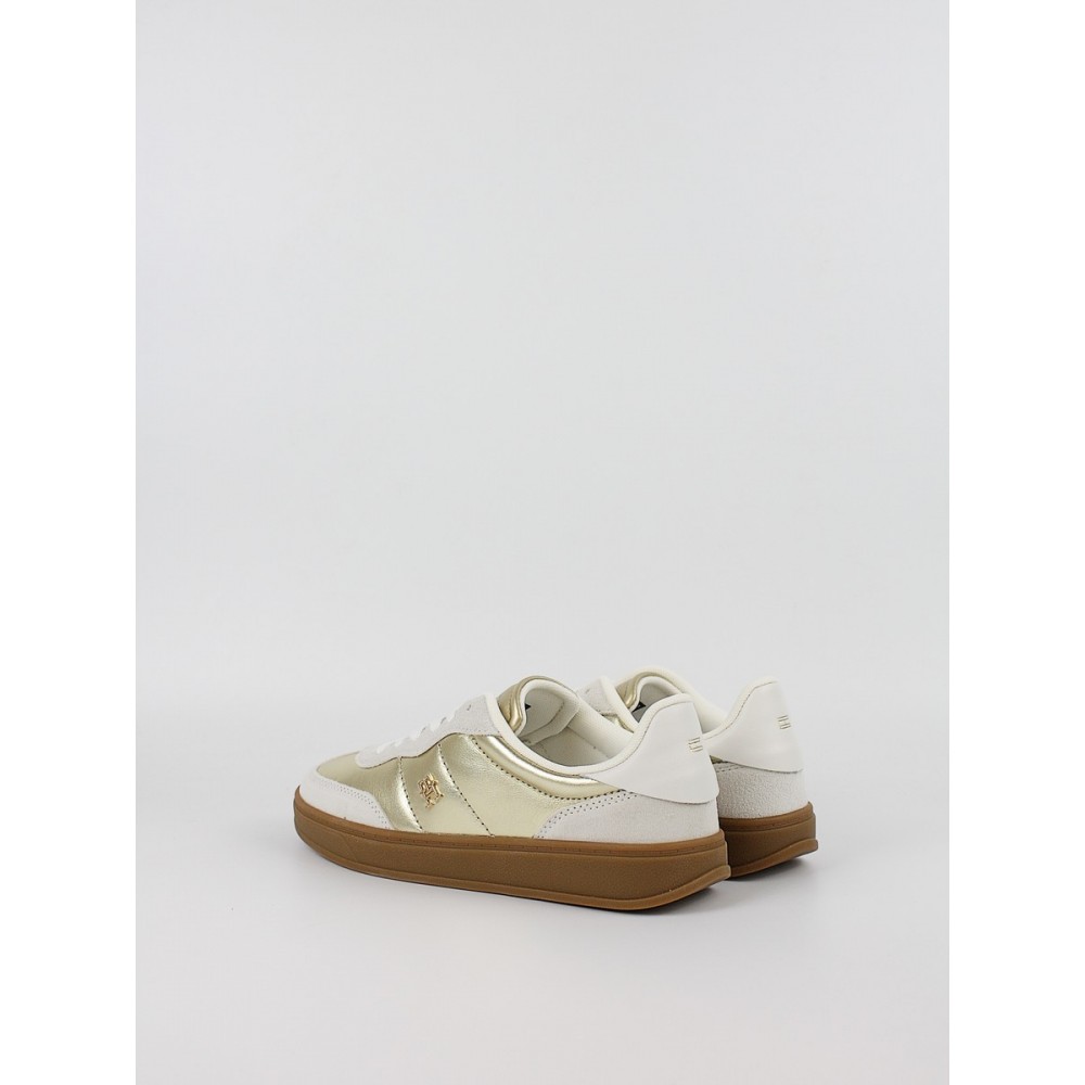 Γυναικεία Sneaker Tommy Hilfiger Mu Jackie Metallic FW0FW09026-0HT Χρυσό