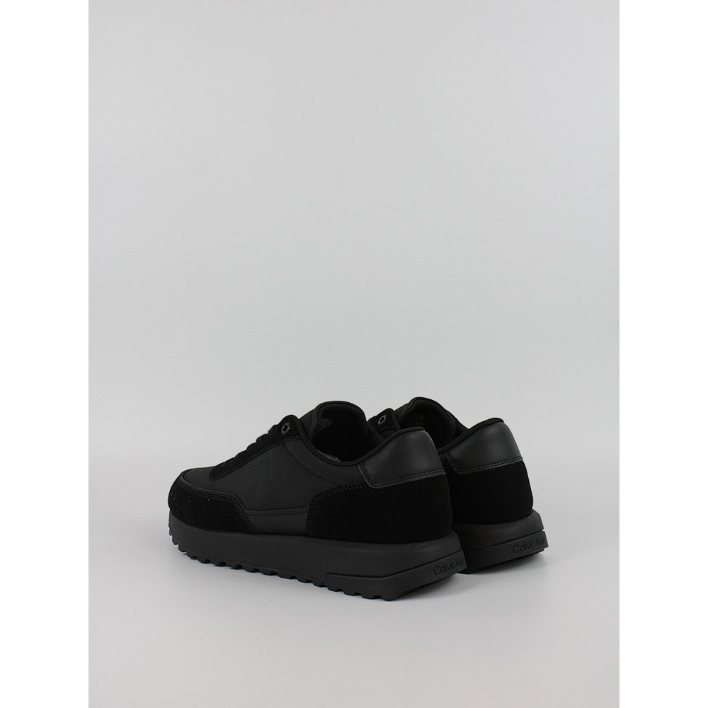 Ανδρικά Sneaker Calvin KLein Low Top Lace Up Repreve Mix HM0HM01714-0GJ Μαύρο