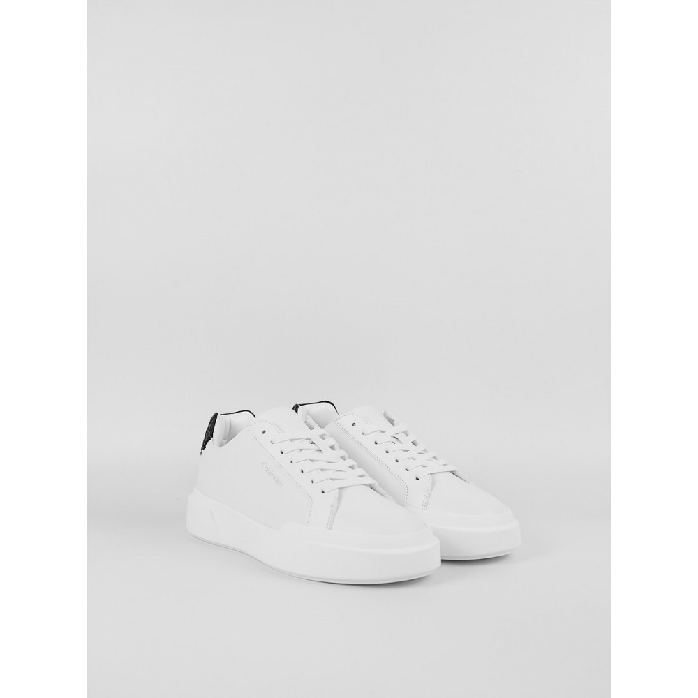 Γυναικεία Sneaker Calvin KLein Chunky Capsole Laceup Lyh Bt Aop YW0YW02036-01W Ασπρο