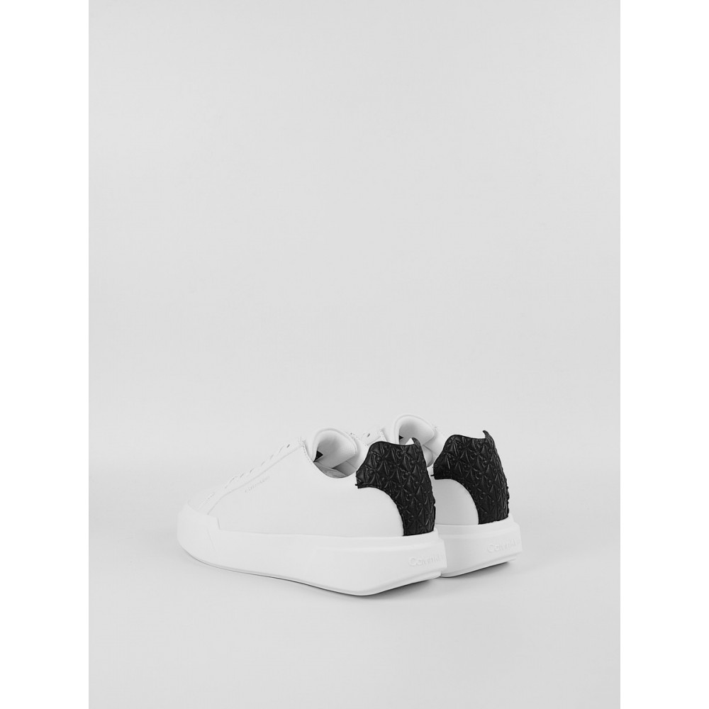 Γυναικεία Sneaker Calvin KLein Chunky Capsole Laceup Lyh Bt Aop YW0YW02036-01W Ασπρο