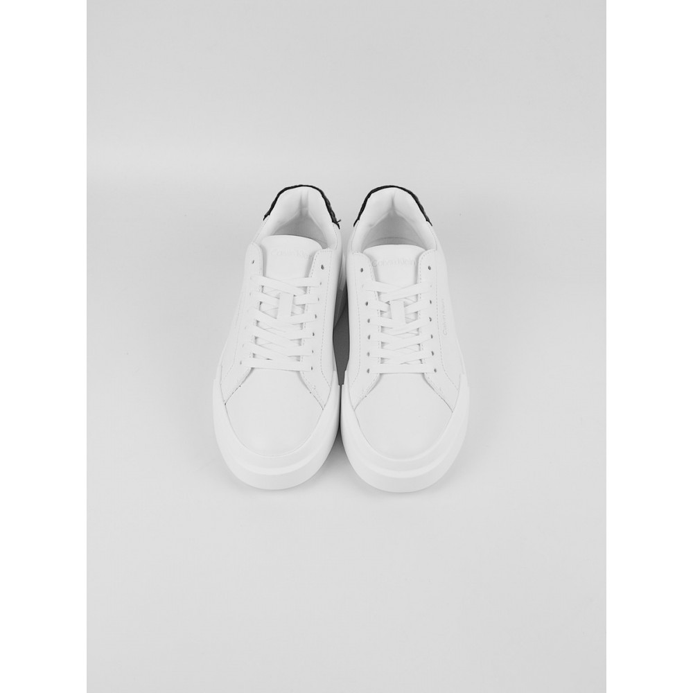 Γυναικεία Sneaker Calvin KLein Chunky Capsole Laceup Lyh Bt Aop YW0YW02036-01W Ασπρο