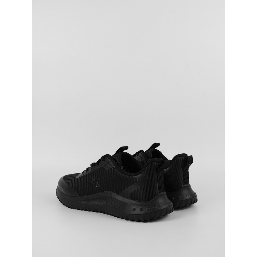 Ανδρικά Sneaker Calvin KLein Eva Runner Lace Up Mat Mix YM0YM01442-0GJ Μαύρο