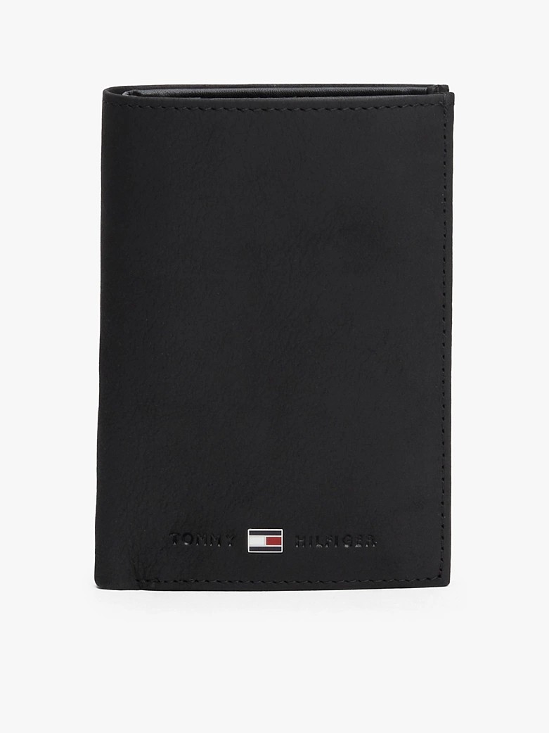 Ανδρικό Πορτοφόλι Tommy Hilfiger Johnson N/S Wallet W/Coin Pocket AM0AM00664-002 Μαύρο