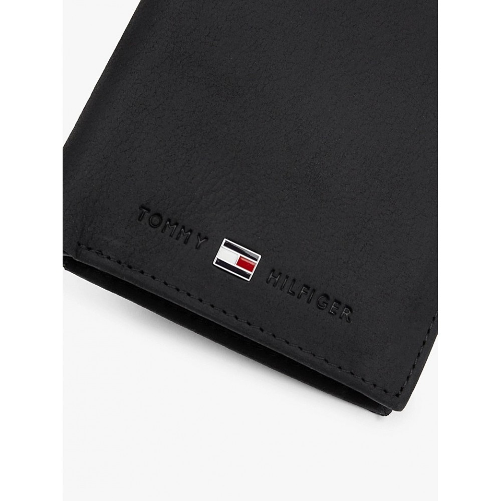 Ανδρικό Πορτοφόλι Tommy Hilfiger Johnson N/S Wallet W/Coin Pocket AM0AM00664-002 Μαύρο
