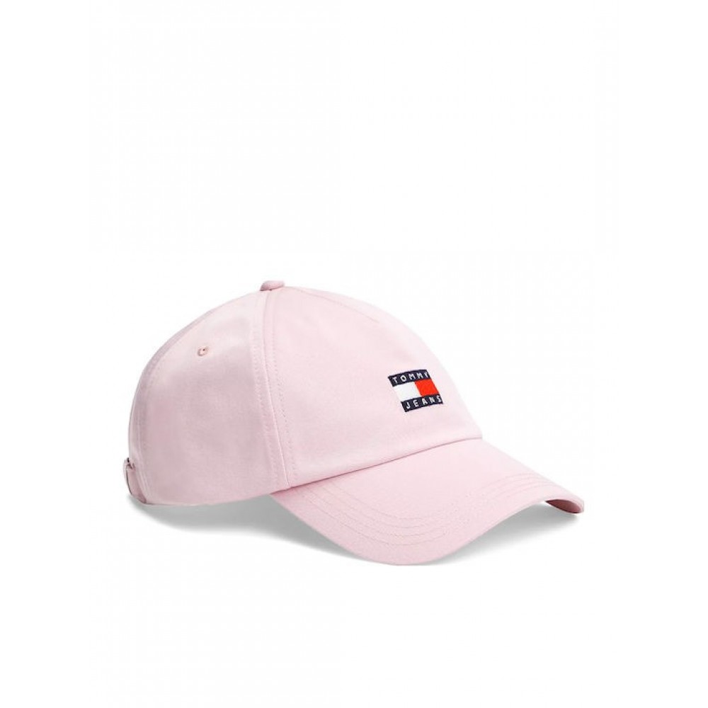 Καπέλο Tommy Hilfiger Tjw Heritage Core 5 Panel Cap AW0AW16991-TON Ροζ