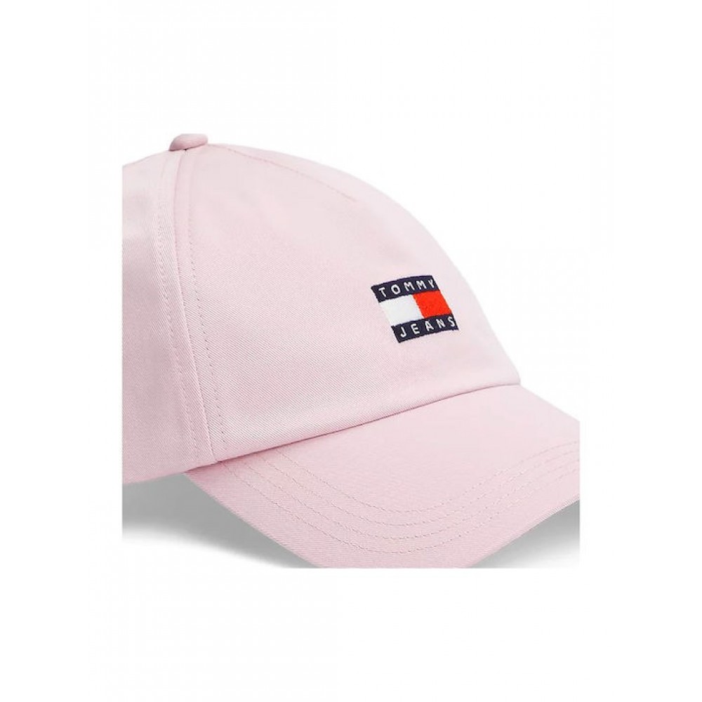 Καπέλο Tommy Hilfiger Tjw Heritage Core 5 Panel Cap AW0AW16991-TON Ροζ