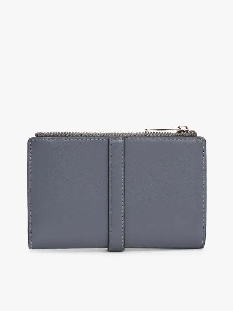 Γυναικείο Πορτοφόλι Tommy Hilfiger Th Glam Bifold Wallet AW0AW18134-PTU Γκρι